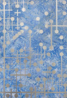 116.8x80.3cm 알루미늄 패널에 분채 2025